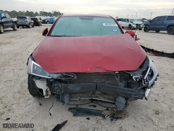 2019 Hyundai Elantra SE with VIN KMHD74LFXKU888767, listed as a Copart auction lot 48299725 with 69,182 mi miles and Salvage Title. Bid and sale history available at carsss.com. Image 5.