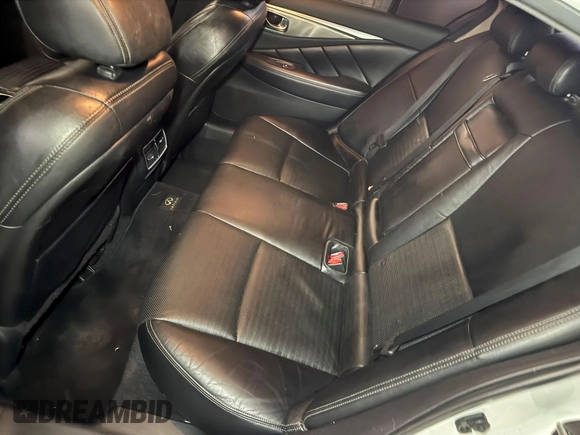 2014 Infiniti Q50 Sport with VIN JN1BV7AP7EM689505, listed as a IAAI auction lot 42172352 with 133,824 mi miles and . Bid and sale history available at DreamBid. Image 8.