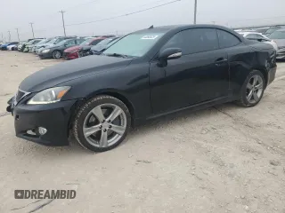 2012 Lexus IS 350 C с VIN JTHFE2C25C2507391, выставлен на аукционе Copart как лот 44060525 с пробегом 133 392 миль миль и Списание • Salvage title. История ставок и продаж доступна на DreamBid. Изображение 1.
