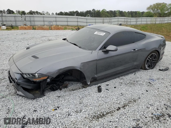 2021 Ford Mustang GT with VIN 1FA6P8CF5M5123683, listed as a Copart auction lot 50895515 with 83,245 mi miles and Salvage title. Bid and sale history available at DreamBid. Image 1.