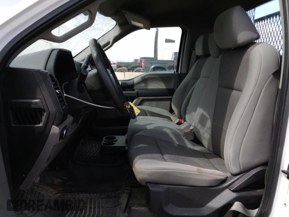 2018 Ford F-150 XL with VIN 1FTMF1E56JKE30616, listed as a Copart auction lot 53799915 with 62,748 mi miles and Salvage Title. Bid and sale history available at carsss.com. Image 7.