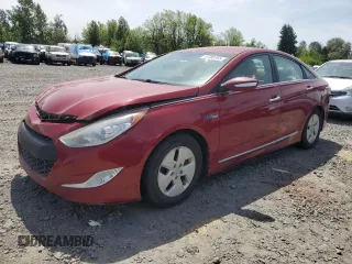 2012 Hyundai Sonata Hybrid z VIN KMHEC4A44CA038105, wystawiony jako Copart lot #57358165 z przebiegiem 121 200 mil mil oraz Czysty tytuł • Clean title. Historia ofert i sprzedaży dostępna na DreamBid. Obrazek 1.