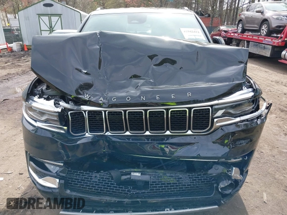 2024 Jeep Wagoneer Series II with VIN 1C4SJUBP7RS126607, listed as a IAAI auction lot 41942412 with 28,769 mi miles and . Bid and sale history available at DreamBid. Image 10.