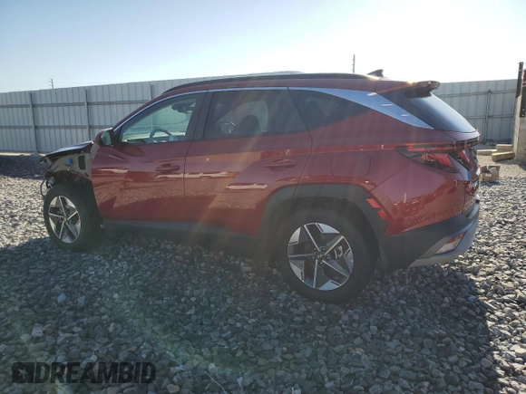 2025 Hyundai Tucson SEL z VIN 5NMJB3DEXSH510400, wystawiony jako Copart lot #56933075 z przebiegiem 2 042 mil mil oraz Szkoda całkowita • Salvage title. Historia ofert i sprzedaży dostępna na DreamBid. Obrazek 2.