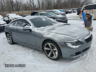2010 BMW 6 Series 650i with VIN WBAEA5C59ACV93118, listed as a Copart auction lot 89361795 with 128,805 mi miles and Clean Title. Bid and sale history available at carsss.com. Image 4.