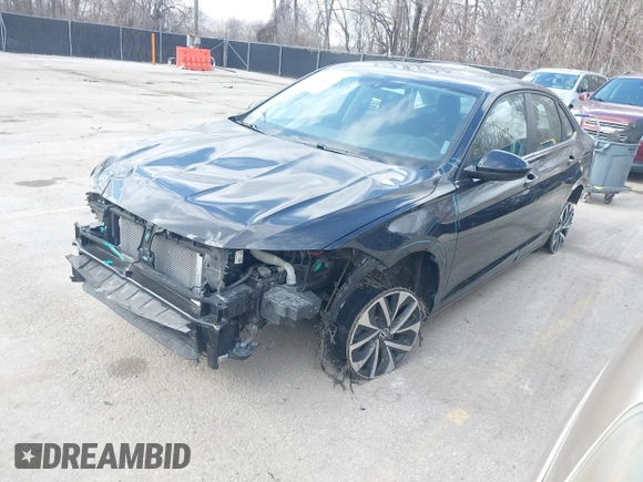 2023 Volkswagen Jetta S с VIN 3VW5M7BU9PM012994, выставлен на аукционе IAAI как лот 41708614 с пробегом 44 029 миль миль и . История ставок и продаж доступна на DreamBid. Изображение 2.