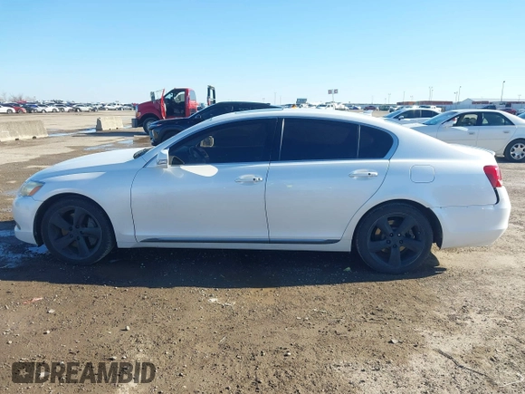 2011 Lexus GS 350 with VIN JTHBE1KS5B0053504, listed as a IAAI auction lot 41478540 with 195,738 mi miles. Bid and sale history available at carsss.com. Image 14.