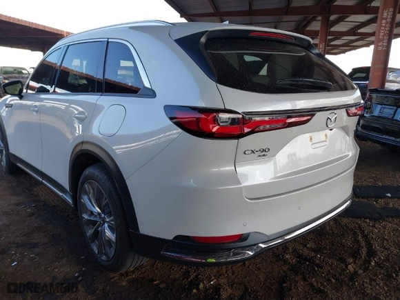 2024 Mazda CX-90 3.3 Turbo Premium Plus with VIN JM3KKEHD9R1172453, listed as a IAAI auction lot 41442881 with 3,541 mi miles. Bid and sale history available at carsss.com. Image 3.