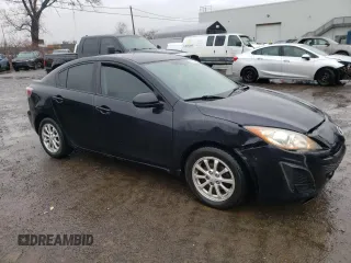 2011 Mazda 3 i Sport with VIN JM1BL1UF7B1377393, listed as a Copart auction lot 50618475 with 160,238 mi miles and Salvage Title. Bid and sale history available at DreamBid. Image 4.