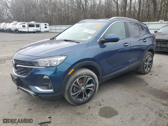 2020 Buick Encore GX Select with VIN KL4MMDSL0LB123370, listed as a Copart auction lot 47350195 with 92,048 mi miles and Salvage Title. Bid and sale history available at carsss.com. Image 1.