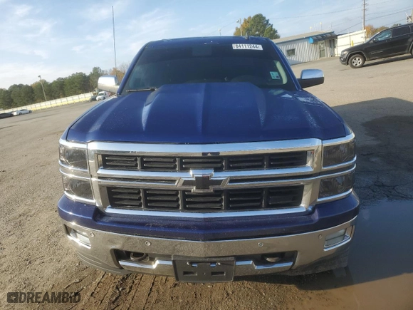 2014 Chevrolet Silverado 1500 LTZ with VIN 3GCUKSEC3EG145630, listed as a Copart auction lot 84111244 with 103,381 mi miles and Salvage Title. Bid and sale history available at carsss.com. Image 5.