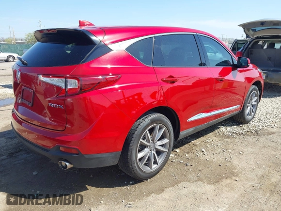 2021 Acura RDX Technology z VIN 5J8TC1H56ML021161, wystawiony jako IAAI lot #41963967 z przebiegiem 52 545 mil mil oraz . Historia ofert i sprzedaży dostępna na DreamBid. Obrazek 4.