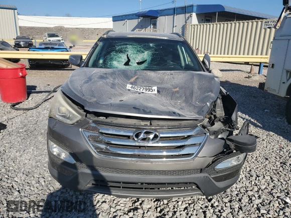 2014 Hyundai Santa Fe Sport with VIN 5XYZU3LB8EG182963, listed as a Copart auction lot 46227995 with 113,984 mi miles and Salvage Title. Bid and sale history available at carsss.com. Image 5.