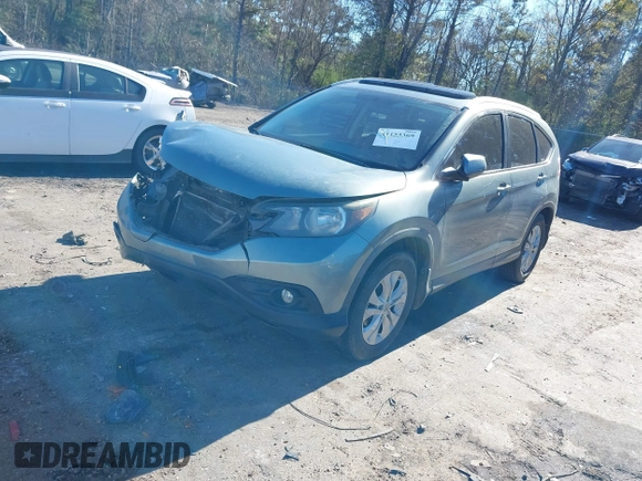 2012 Honda CR-V EX-L with VIN 5J6RM3H71CL025890, listed as a IAAI auction lot 41153369 with 214,439 mi miles. Bid and sale history available at carsss.com. Image 17.