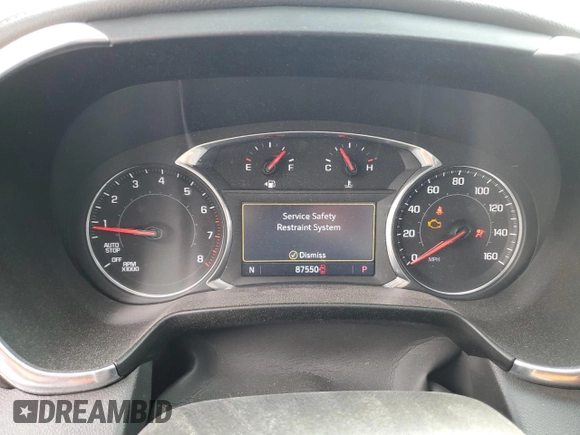 2021 Chevrolet Blazer LT with VIN 3GNKBDR40MS539126, listed as a Copart auction lot 76137134 with 87,550 mi miles and Salvage title. Bid and sale history available at DreamBid. Image 9.