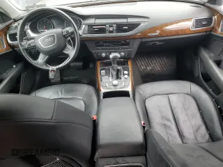 2014 Audi A7 Premium Plus with VIN WAUWGAFC4EN156501, listed as a Copart auction lot 58092255 with Not provided miles and Salvage title. Bid and sale history available at DreamBid. Image 8.