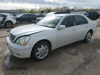 2003 Lexus LS 430 z VIN JTHBN30F430123383, wystawiony jako Copart lot #53488605 z przebiegiem 217 568 mil mil oraz Nie do naprawy • Non repairable. Historia ofert i sprzedaży dostępna na DreamBid. Obrazek 1.