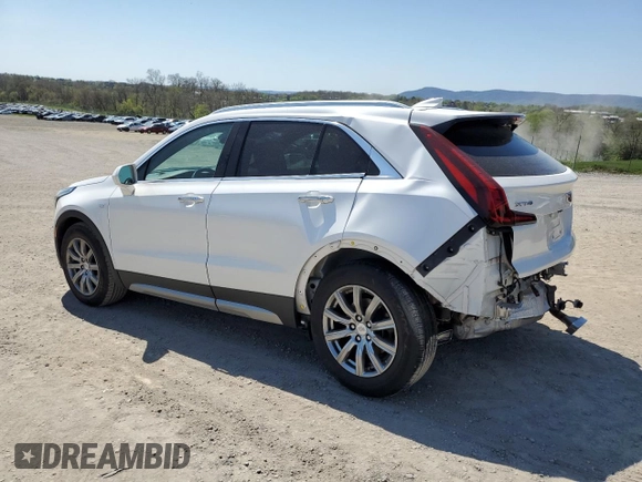 2020 Cadillac XT4 FWD Premium Luxury with VIN 1GYFZCR41LF036945, listed as a Copart auction lot 54114405 with 48,781 mi miles and Salvage title. Bid and sale history available at DreamBid. Image 2.