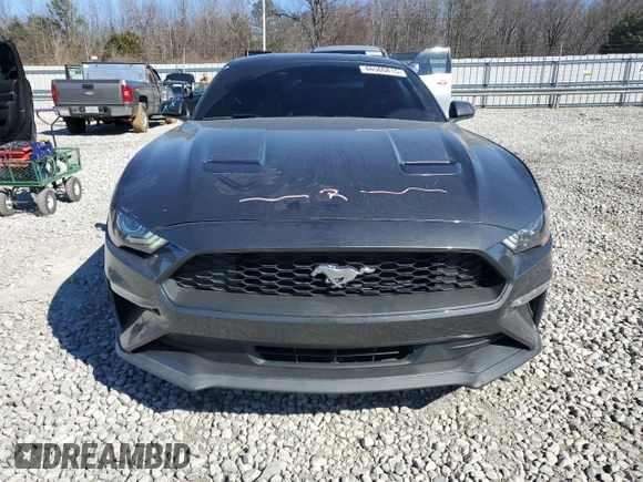 2020 Ford Mustang EcoBoost with VIN 1FA6P8TH8L5130742, listed as a Copart auction lot 46566815 with 61,221 mi miles and Salvage Title. Bid and sale history available at carsss.com. Image 5.