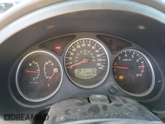2006 Subaru Forester 2.5 X with VIN JF1SG63696H734935, listed as a Copart auction lot 76814264 with 181,000 mi miles and Salvage Title. Bid and sale history available at carsss.com. Image 9.