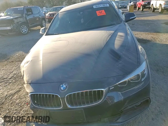 2019 BMW 4 Series 430i with VIN WBA4J1C5XKBM17982, listed as a Copart auction lot 85517924 with 26,618 mi miles and Salvage Title. Bid and sale history available at DreamBid. Image 11.