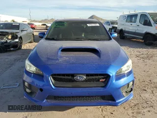 2015 Subaru WRX STI with VIN JF1VA2L69F9808551, listed as a Copart auction lot 47611565 with 67,584 mi miles and Salvage title. Bid and sale history available at DreamBid. Image 5.