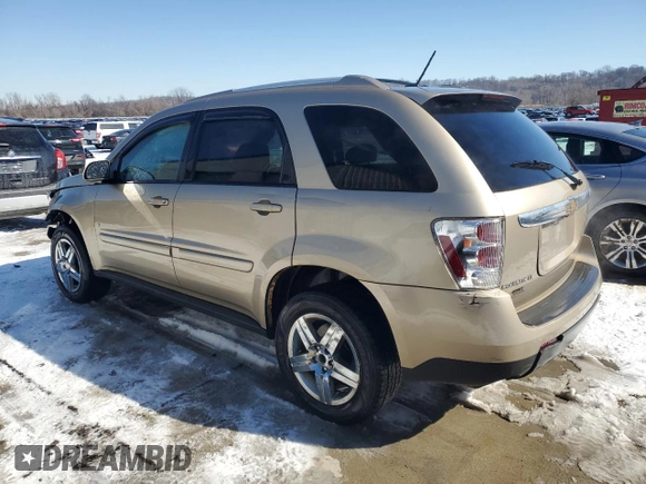 2007 Chevrolet Equinox LT with VIN 2CNDL63F076108692, listed as a Copart auction lot 45641435 with 161,327 mi miles and Salvage Title. Bid and sale history available at carsss.com. Image 2.