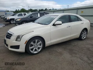 2013 Cadillac ATS z VIN 1G6AG5RXXD0167343, wystawiony jako Copart lot #56161015 z przebiegiem 155 253 mil mil oraz Szkoda całkowita • Salvage title. Historia ofert i sprzedaży dostępna na DreamBid. Obrazek 1.