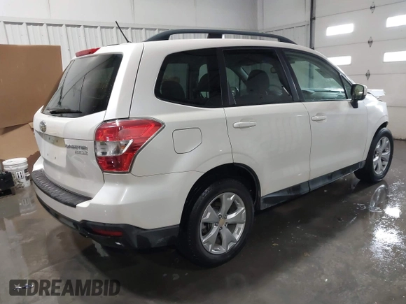 2015 Subaru Forester 2.5i Premium with VIN JF2SJADCXFH414379, listed as a IAAI auction lot 41387459 with 120,443 mi miles. Bid and sale history available at carsss.com. Image 4.