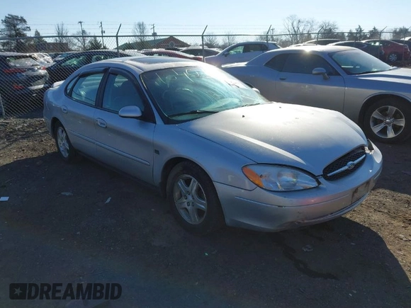 2002 Ford Taurus SEL Deluxe with VIN 1FAFP56S42A214343, listed as a IAAI auction lot 41640709 with 95,616 mi miles. Bid and sale history available at carsss.com. Image 1.