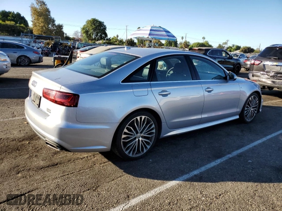 2017 Audi A6 Premium Plus with VIN WAUG8AFC4HN043024, listed as a Copart auction lot 78255264 with 101,265 mi miles and Salvage title. Bid and sale history available at DreamBid. Image 3.