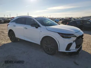 2024 Lexus RX with VIN 2T2BAMCA0RC059081, listed as a Copart auction lot 83385244 with 5,637 mi miles and Salvage Title. Bid and sale history available at carsss.com. Image 4.