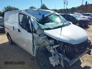 2018 Nissan NV200 Compact Cargo S with VIN 3N6CM0KN5JK702221, listed as a IAAI auction lot 40576952 with 1 mi miles. Bid and sale history available at carsss.com. Image 1.