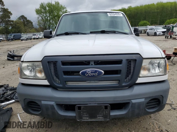 2011 Ford Ranger XL with VIN 1FTKR1AE6BPB16912, listed as a Copart auction lot 52554935 with 64,853 mi miles and Salvage Title. Bid and sale history available at carsss.com. Image 5.