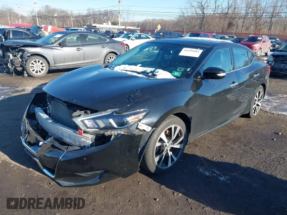 2018 Nissan Maxima SV with VIN 1N4AA6AP5JC374240, listed as a IAAI auction lot 41195881 with 112,475 mi miles and . Bid and sale history available at DreamBid. Image 20.