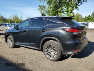 2021 Lexus RX 350 with VIN 2T2JZMDA8MC300445, listed as a Copart auction lot 55858515 with 42,754 mi miles and Salvage title. Bid and sale history available at DreamBid. Image 2.