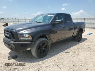 2021 Ram 1500 SLT with VIN 1C6RR7GT8MS571243, listed as a Copart auction lot 66114884 with 44,794 mi miles and Salvage title. Bid and sale history available at DreamBid. Image 1.
