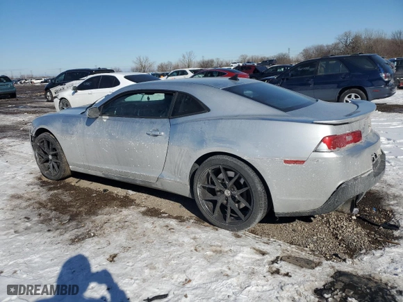 2014 Chevrolet Camaro SS with VIN 2G1FS1EW6E9270525, listed as a Copart auction lot 45925905 with 75,543 mi miles and Salvage Title. Bid and sale history available at carsss.com. Image 2.