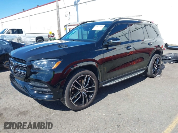 2021 Mercedes-Benz GLS 580 with VIN 4JGFF8GE0MA388402, listed as a IAAI auction lot 41877633 with 48,798 mi miles and . Bid and sale history available at DreamBid. Image 19.