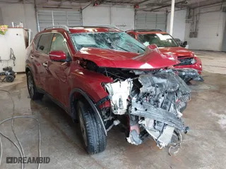 2015 Nissan Rogue SL with VIN 5N1AT2MV1FC840353, listed as a IAAI auction lot 41254413 with 1 mi miles. Bid and sale history available at carsss.com. Image 1.