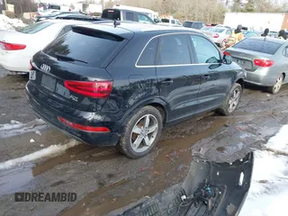 2015 Audi Q3 Premium Plus with VIN WA1EFCFS5FR008723, listed as a IAAI auction lot 41472323 with 112,709 mi miles and . Bid and sale history available at DreamBid. Image 4.