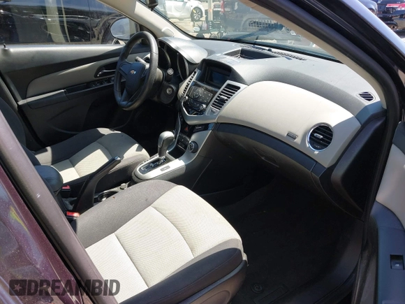 2014 Chevrolet Cruze LS with VIN 1G1PA5SG6E7320028, listed as a IAAI auction lot 42350021 with 103,864 mi miles and . Bid and sale history available at DreamBid. Image 5.