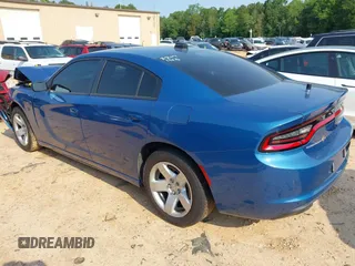 2021 Dodge Charger Police with VIN 2C3CDXAT3MH684776, listed as a IAAI auction lot 42383536 with 28,799 mi miles and . Bid and sale history available at DreamBid. Image 3.