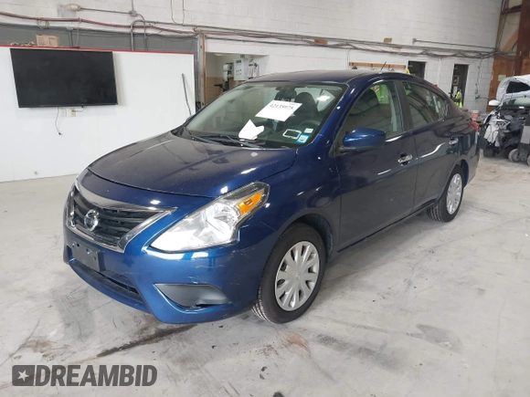 2018 Nissan Versa SV with VIN 3N1CN7AP5JL811481, listed as a IAAI auction lot 42135975 with 126,160 mi miles. Bid and sale history available at carsss.com. Image 2.