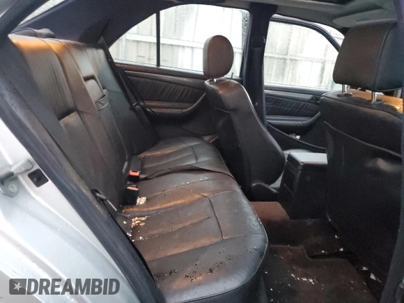 1999 Mercedes-Benz C 230/260/280/320 with VIN WDBHA24G1XA756393, listed as a Copart auction lot 80227694 with 123,520 mi miles and Salvage Title. Bid and sale history available at carsss.com. Image 10.