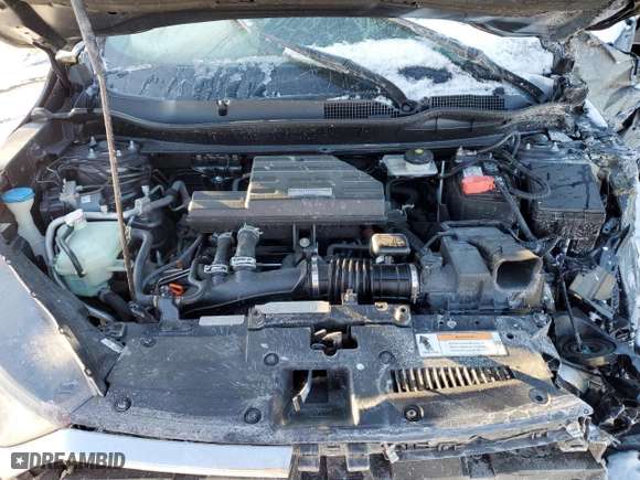 2018 Honda CR-V EX-L with VIN 7FARW1H87JE008013, listed as a Copart auction lot 42135395 with 0 mi miles and Salvage Title. Bid and sale history available at carsss.com. Image 11.