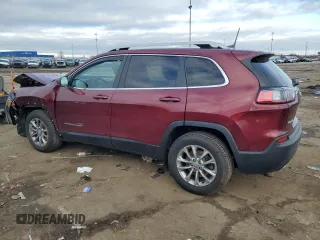 2020 Jeep Cherokee Latitude Plus with VIN 1C4PJMLX4LD594343, listed as a Copart auction lot 48918255 with 79,196 mi miles and Salvage title. Bid and sale history available at DreamBid. Image 2.