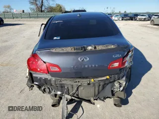 2011 Infiniti G25 x with VIN JN1DV6AR6BM652171, listed as a Copart auction lot 80255524 with 232,576 mi miles and Salvage Title. Bid and sale history available at DreamBid. Image 6.