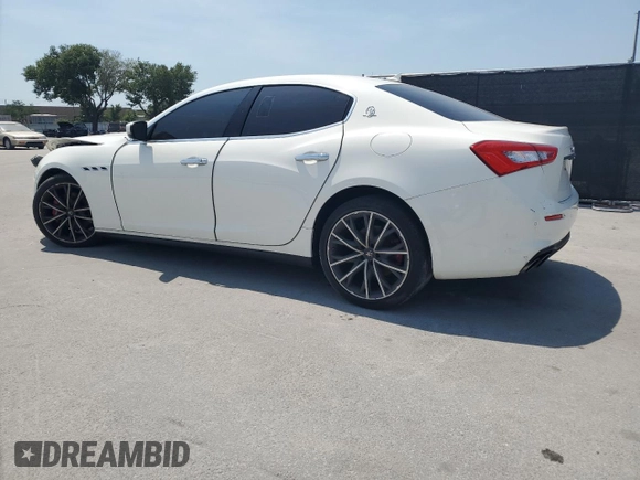 2019 Maserati Ghibli z VIN ZAM57XSA6K1319461, wystawiony jako Copart lot #57321665 z przebiegiem Nie podano mil oraz Tytuł czysty. Historia ofert i sprzedaży dostępna na DreamBid. Obrazek 2.