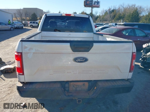 2018 Ford F-150 XL with VIN 1FTEX1CB6JFC43654, listed as a IAAI auction lot 41150883 with 87,103 mi miles and . Bid and sale history available at DreamBid. Image 17.